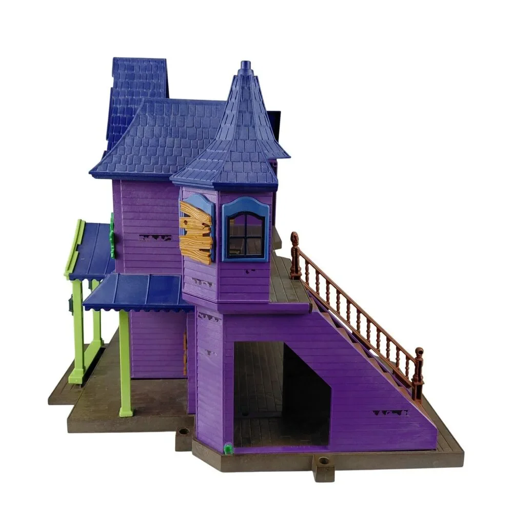 Playmobil Scooby-Doo Mystery Mansion Haunted Mystery Machine Van Figs Incomplete